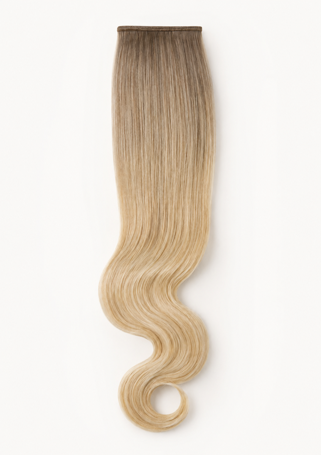 wefted hair extensions